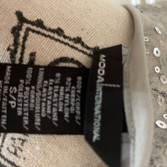 Victoria’s Secret Lace and Sequin Dress (Moda International) - Picture 3 of 10